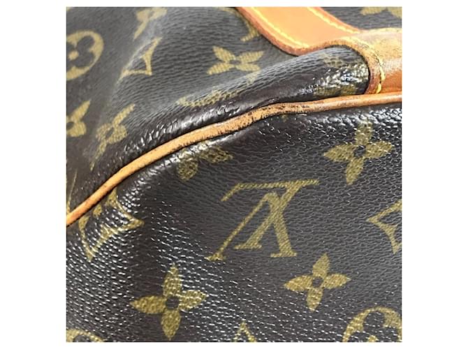 Bolso de compras Louis Vuitton Monogram Castaño - vista 9
