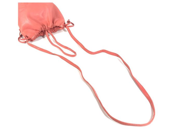 Pochette a tracolla con logo Anagram Loewe Rosa Rosso - vista 11