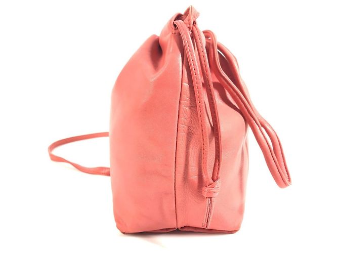 Pochette a tracolla con logo Anagram Loewe Rosa Rosso - vista 3