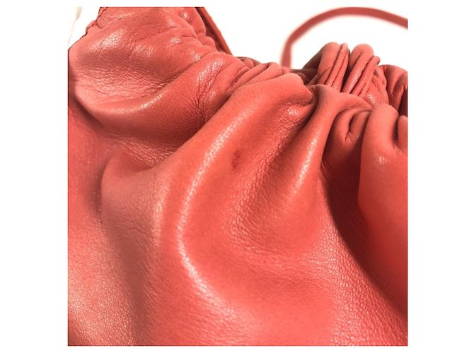 Pochette a tracolla con logo Anagram Loewe Rosa Rosso - vista 6