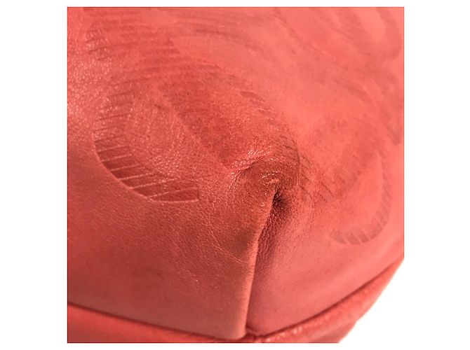 Pochette a tracolla con logo Anagram Loewe Rosa Rosso - vista 7