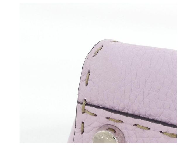 Mini borsa a mano Fendi Selleria Peekaboo Rosa - vista 2