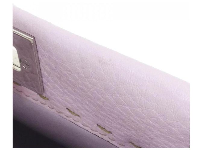 Mini borsa a mano Fendi Selleria Peekaboo Rosa - vista 8