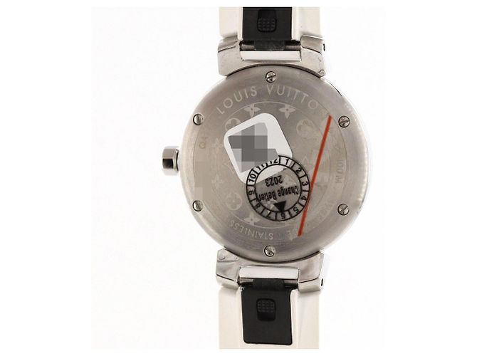 Reloj Louis Vuitton Tambour Monogram QA115 Quartz - vista 5