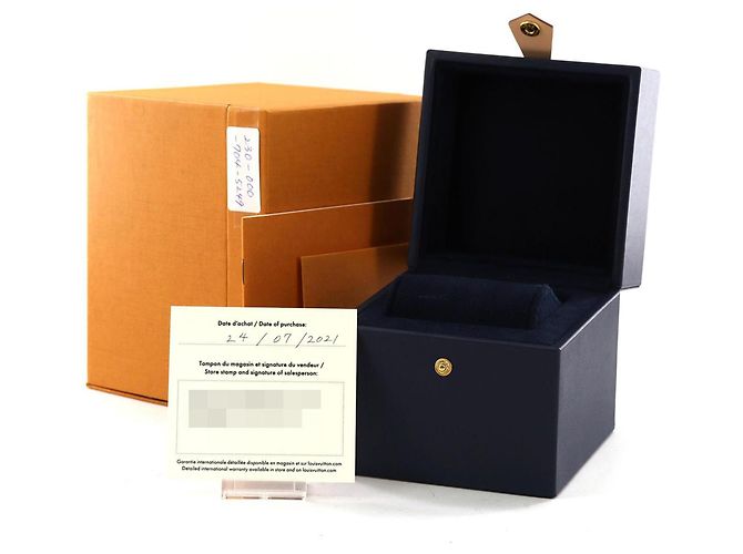 Reloj Louis Vuitton Tambour Monogram QA115 Quartz - vista 7