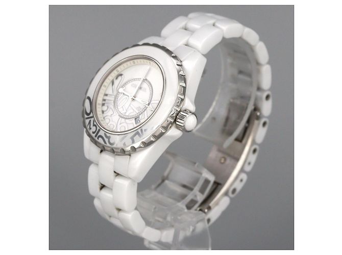 Chanel J12 Graffiti 33mm Keramik Quarz Uhr - Ansicht 2