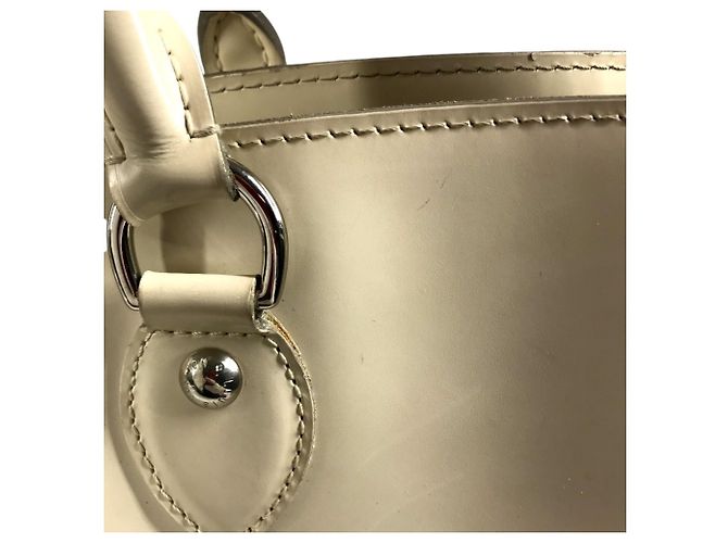 Borsa Louis Vuitton Epi Passy GM Bianco sporco - vista 10
