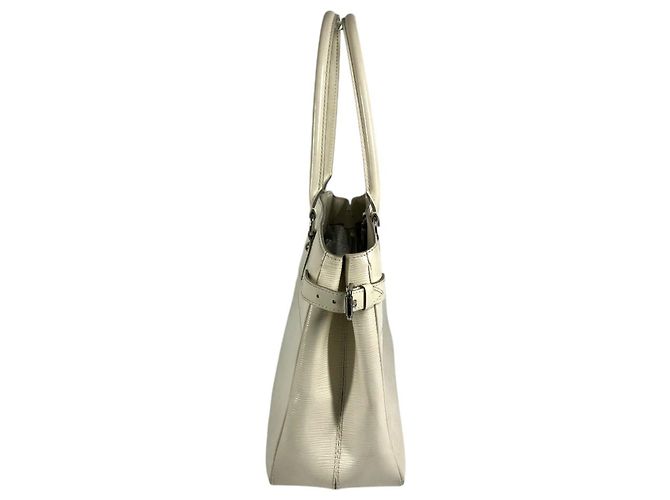 Borsa Louis Vuitton Epi Passy GM Bianco sporco - vista 3