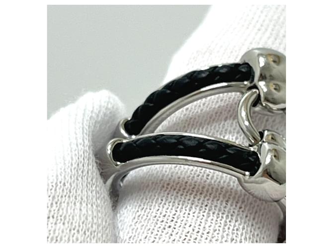 Hermès Hermes Flibustier Doppelring in Silber - Ansicht 6