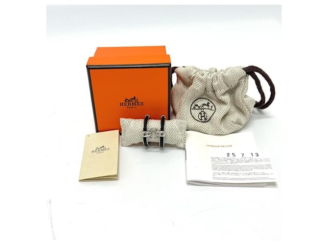 Hermès Hermes Flibustier Doppelring in Silber - Ansicht 7