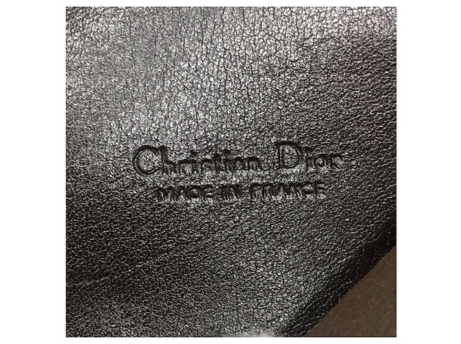 Cartera tríptico Christian Dior estampado Trotter marrón Castaño - vista 13