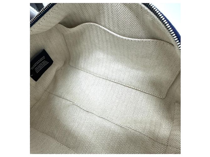 Hermès Borsa Vanity Hermes Bride-à-Blac PM Nero Blu - vista 13