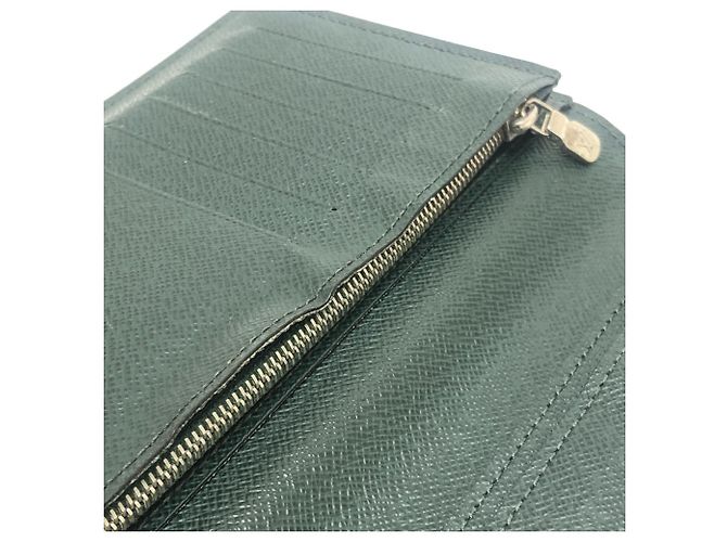 Brazza Louis Vuitton Dark Green Epi Leather Long Bill Wallet - view 12