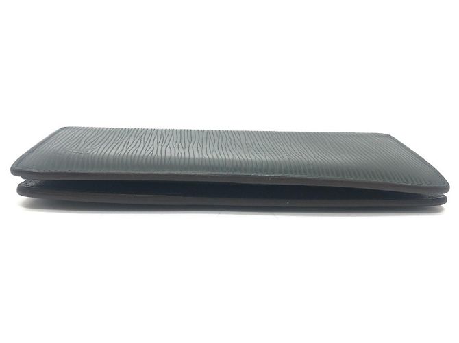 Brazza Louis Vuitton Dark Green Epi Leather Long Bill Wallet - view 4
