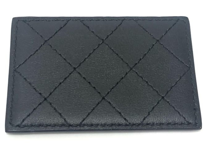 Chanel AS3228 Matelassé Coco Mark 2-Way Vanity Bag Nero - vista 12