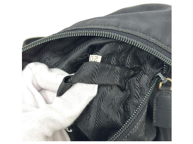 Tote Borsa in nylon nero da donna Prada - vista 14