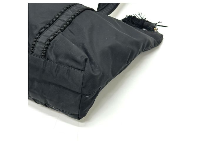 Tote Borsa in nylon nero da donna Prada - vista 3