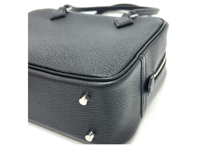 Hermès Hermes Mini Plume Handtasche Schwarz - Ansicht 7