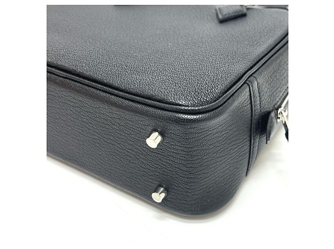 Hermès Hermes Mini Plume Handtasche Schwarz - Ansicht 9