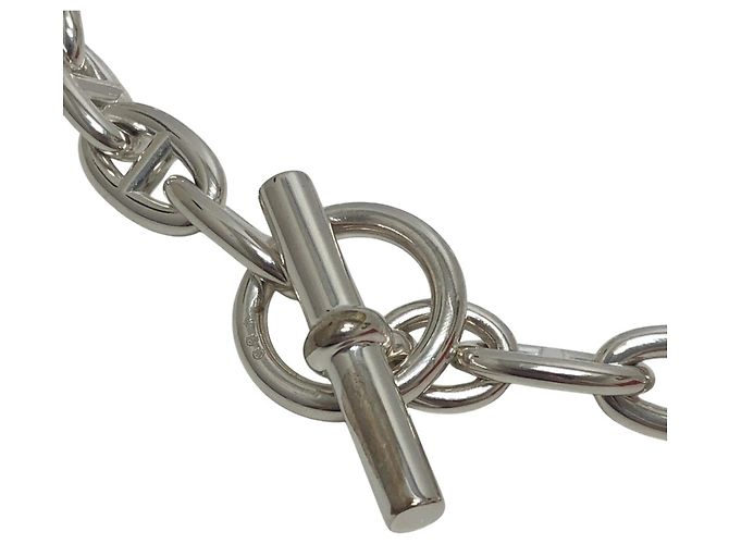 Hermès Hermes Chaine d'Ancre GM Halskette Silber - Ansicht 10