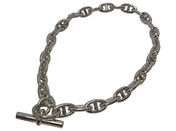 Hermès Hermes Chaine d'Ancre GM Halskette Silber - Ansicht 2