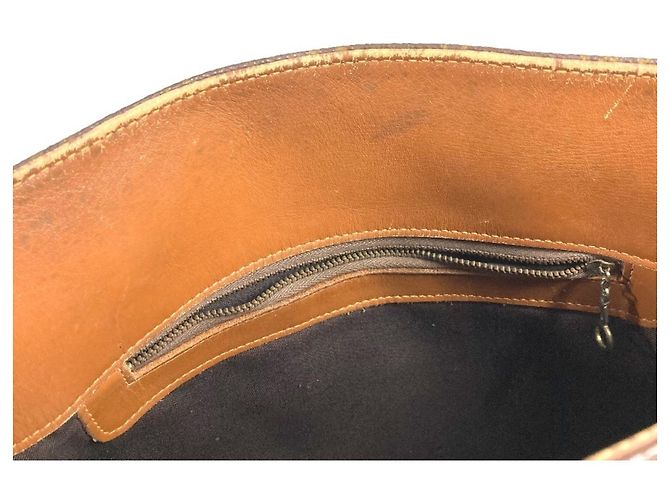 Borsa Bucket Louis Vuitton Monogram GM Marrone Monogramma - vista 13