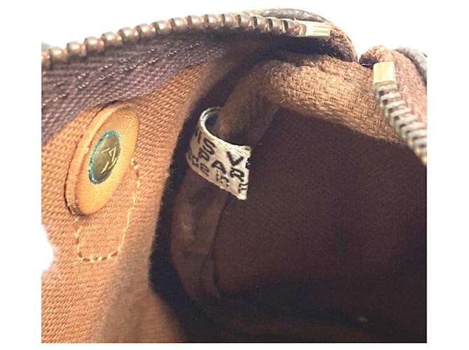 Borsa Louis Vuitton Monogram Mini Speedy Marrone Monogramma - vista 12