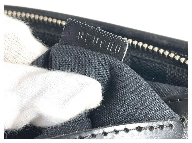 Borsa Tote Louis Vuitton Damier Graphite Tadao Nero - vista 15