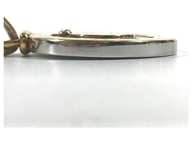 Bulgari Collana Horoscope Logo in oro 18K e acciaio inossidabile Bvlgari Argento D'oro - vista 4