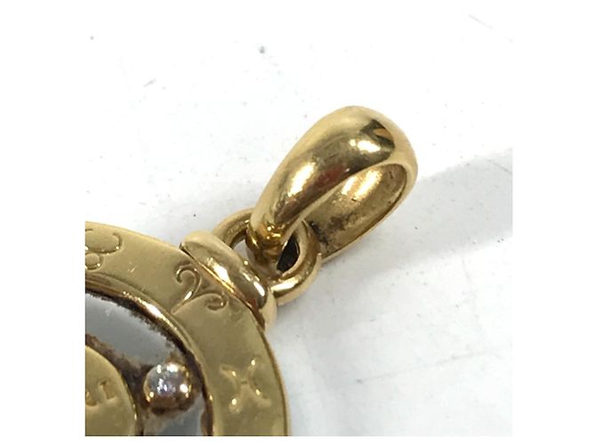 Bulgari Collana Horoscope Logo in oro 18K e acciaio inossidabile Bvlgari Argento D'oro - vista 7