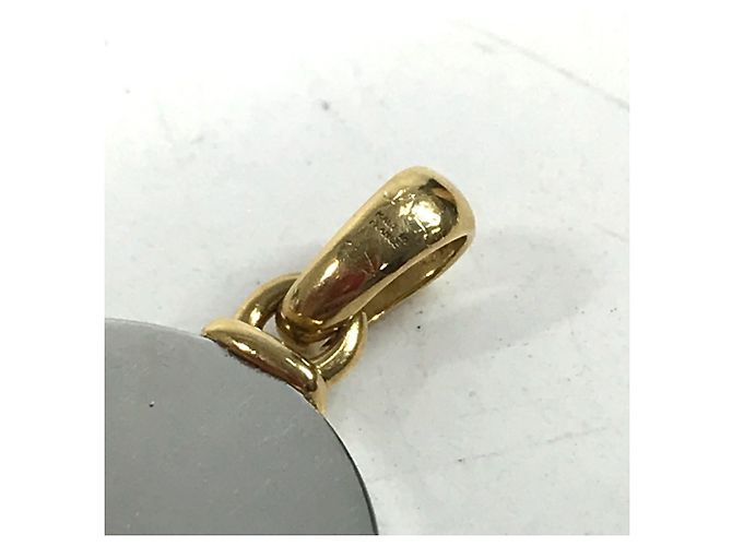 Bulgari Collana Horoscope Logo in oro 18K e acciaio inossidabile Bvlgari Argento D'oro - vista 8