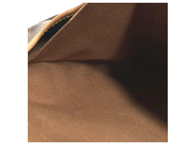 Borsa Louis Vuitton Monogram Saumur 35 Marrone Monogramma - vista 17