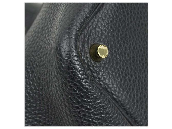 Hermès Borsa Hermes Picotin Lock PM 18 in pelle Taurillon Clemence nera Nero - vista 7