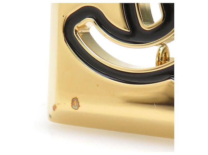 Timeless Orecchini a clip Chanel Black and Gold Nero D'oro - vista 9