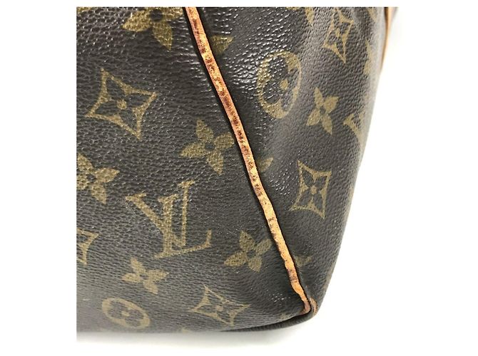 Borsa da viaggio Louis Vuitton Monogram Keepall 50 Marrone Monogramma - vista 11