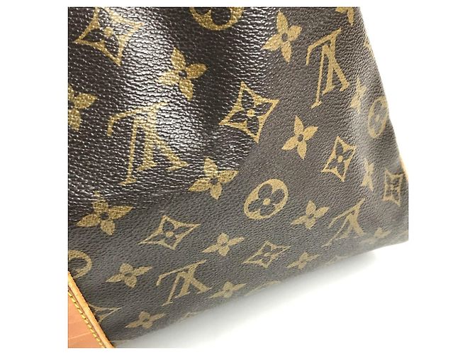 Borsa da viaggio Louis Vuitton Monogram Keepall 50 Marrone Monogramma - vista 14