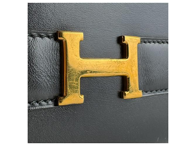 Hermès Borsa a tracolla Annie Hermes Nero - vista 11