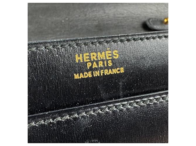 Hermès Borsa a tracolla Annie Hermes Nero - vista 12