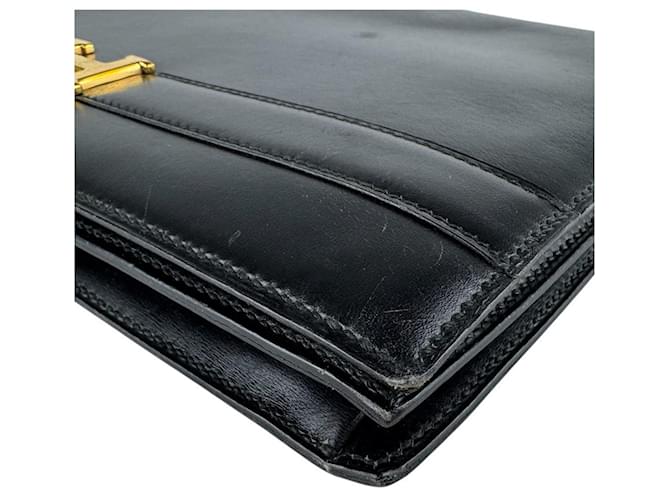 Hermès Borsa a tracolla Annie Hermes Nero - vista 8