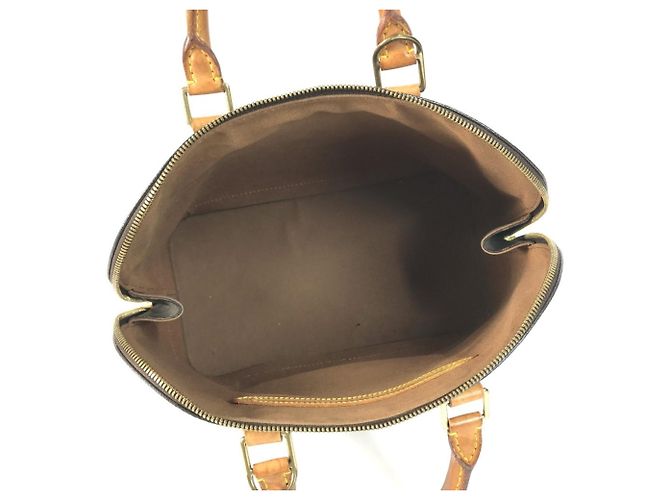 Borsa Tote Louis Vuitton Monogram Alma Marrone - vista 9