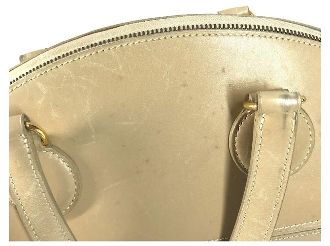Hermès Borsa Tote Hermes Vintage Ildosicki Beige - vista 10