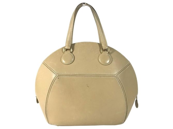 Hermès Borsa Tote Hermes Vintage Ildosicki Beige - vista 2