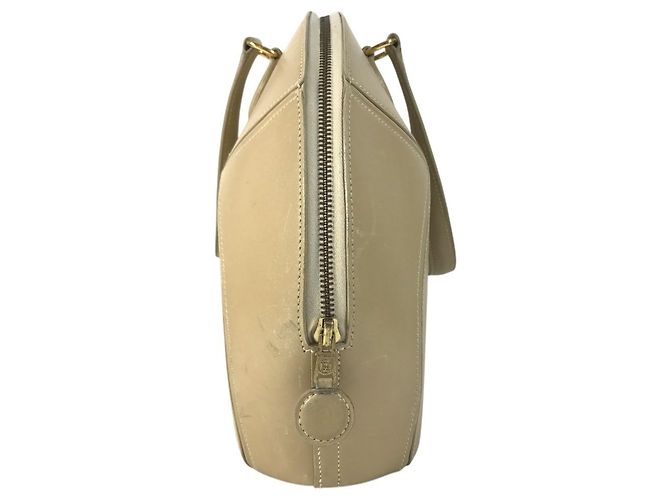 Hermès Borsa Tote Hermes Vintage Ildosicki Beige - vista 3