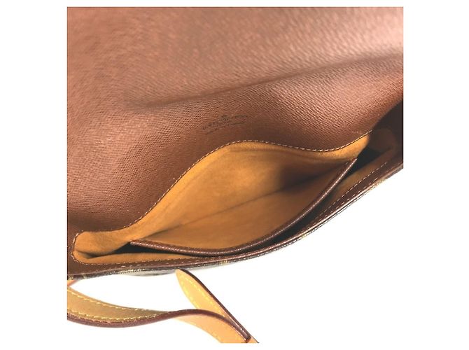 Borsa lunga Louis Vuitton Monogram Musette Salsa Marrone - vista 14