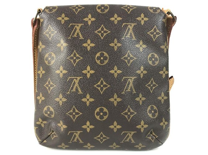 Borsa lunga Louis Vuitton Monogram Musette Salsa Marrone - vista 2