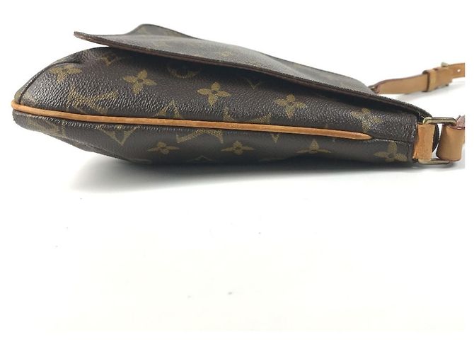 Borsa lunga Louis Vuitton Monogram Musette Salsa Marrone - vista 3