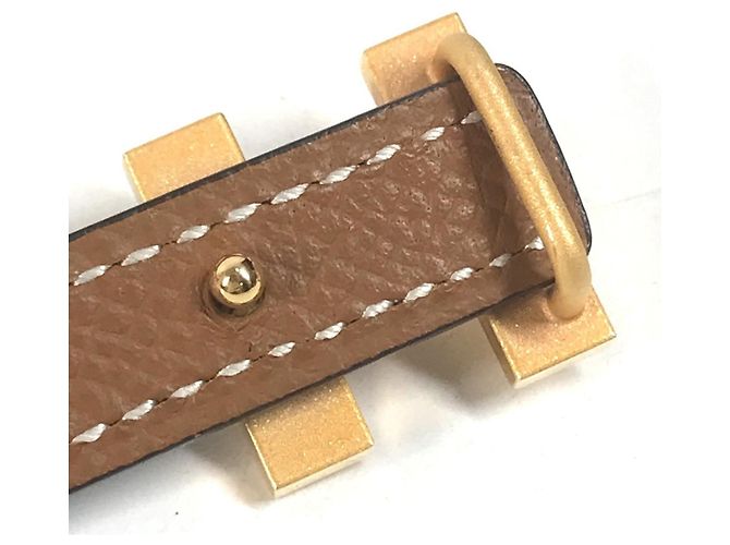 Hermès HERMES Mini H Kelly Gürtel in Epsom Swift Black Schwarz - Ansicht 7