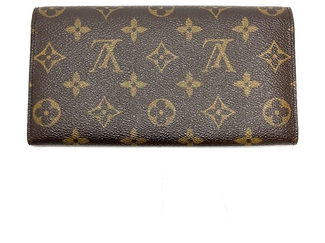 Louis Vuitton Monogram Long Wallet Braun Monogramm - Ansicht 2