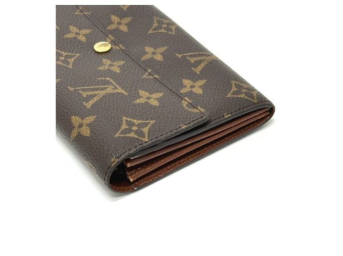 Louis Vuitton Monogram Long Wallet Braun Monogramm - Ansicht 5