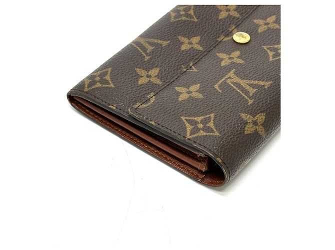 Louis Vuitton Monogram Long Wallet Braun Monogramm - Ansicht 6